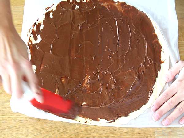 Jedľa s Nutellou na zdieľanie - Príprava krok 1