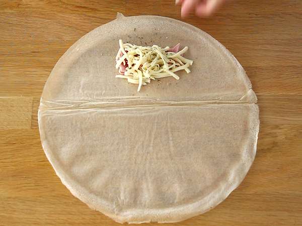 Rezance na pizzu - Príprava krok 2