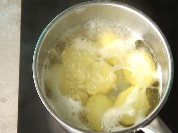 Krokety Raclette - Príprava krok 1