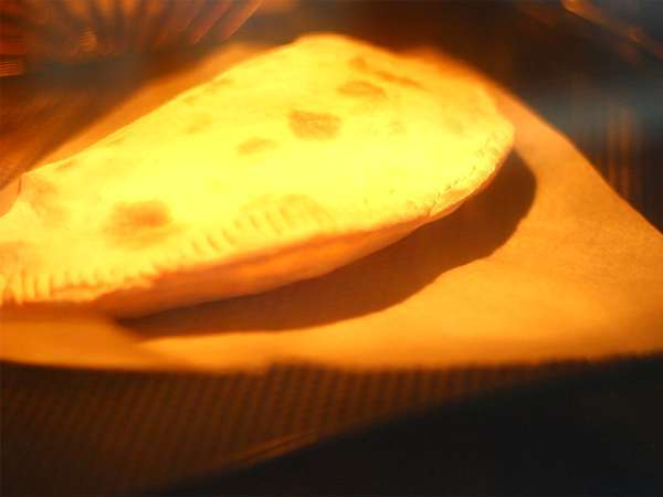 Chausson s raclette, savojská calzone - Príprava krok 5