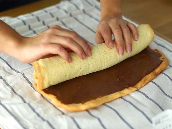 Torta s nutellou - Príprava krok 6