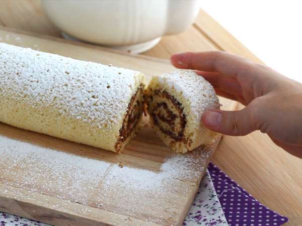 Torta s nutellou - Príprava krok 7