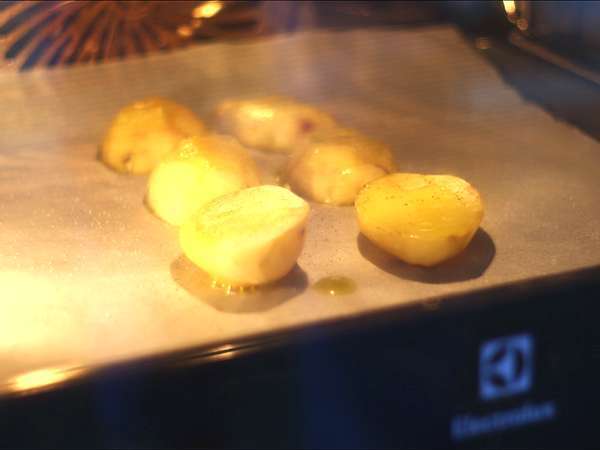 Sendvič so zemiakovým raclette - Príprava krok 2