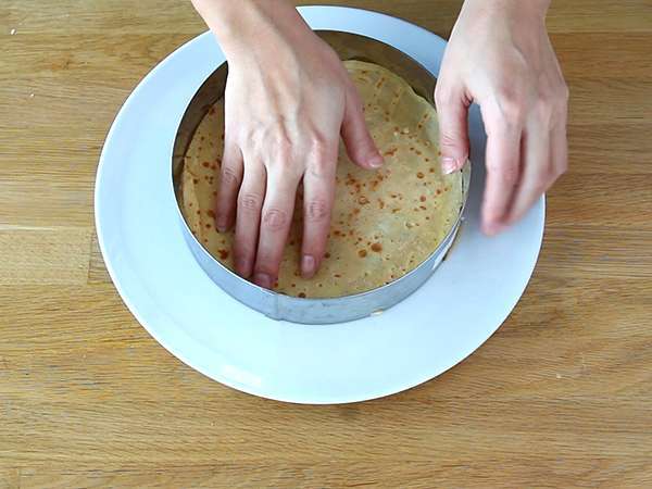 Citrónový palacinkový koláč - Príprava krok 7