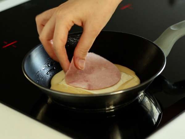 Palacinky Croque - Príprava krok 3