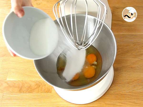 Génoise, jednoduchý recept - Príprava krok 1