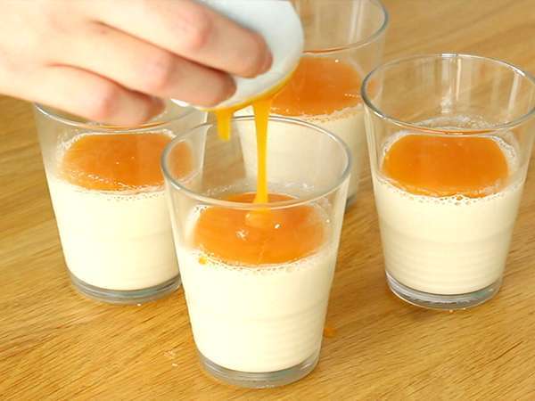 Vegánska kokosová panna cotta - Príprava krok 4