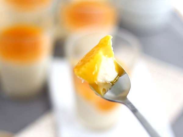Vegánska kokosová panna cotta - Príprava krok 5