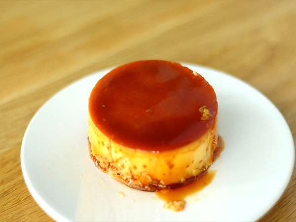 Flan s kondenzovaným mliekom - Príprava krok 5