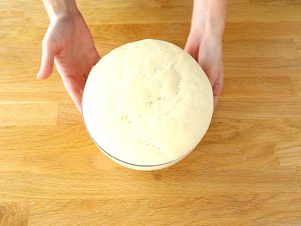 Domáce žemle na hamburgery - Príprava krok 3