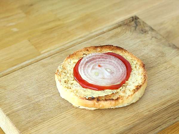Rýchly a jednoduchý domáci hamburger - Príprava krok 4