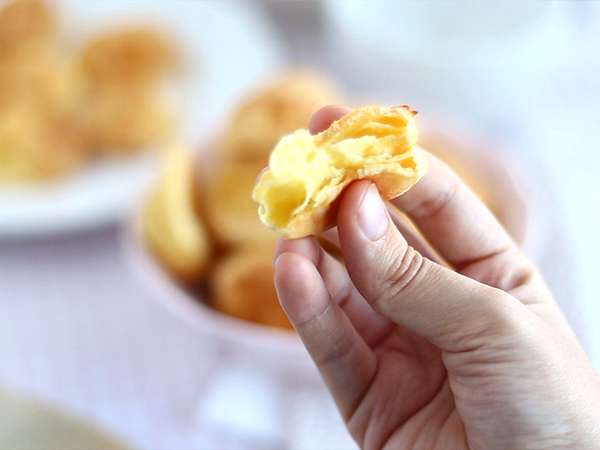 Bezlepkové pečivo choux - Príprava krok 6