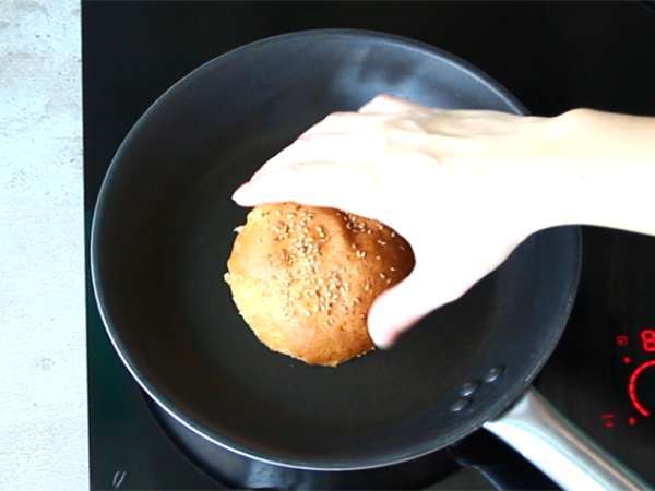 Vegetariánsky burger z červenej fazule - Príprava krok 5