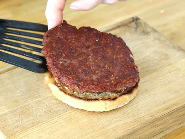 Vegetariánsky burger z červenej fazule - Príprava krok 7