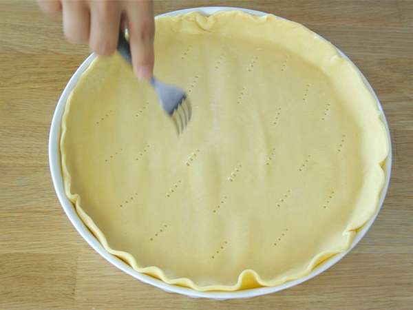 Jednoduchý jahodový koláč - Príprava krok 1