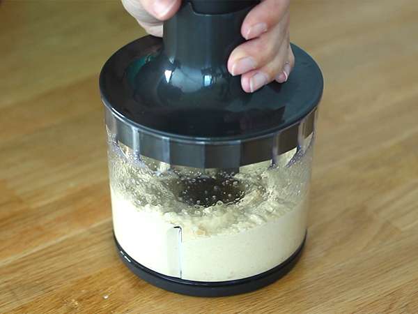 Krémový libanonský humus - Príprava krok 2