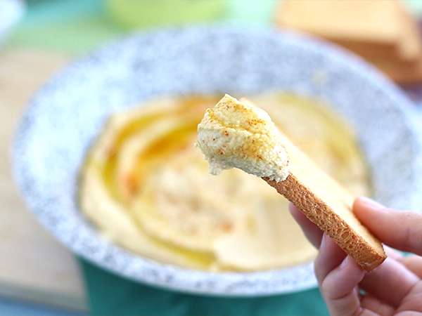 Krémový libanonský humus - Príprava krok 5
