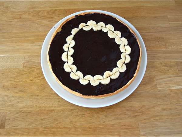 Banánový a čokoládový koláč (krok za krokom) - Príprava krok 6