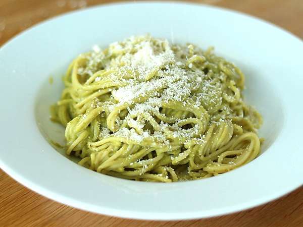 Špagety carbonara s avokádom - Príprava krok 4