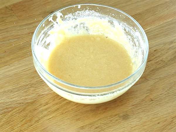 Bezlepkový mini čerešňový clafoutis - Príprava krok 1