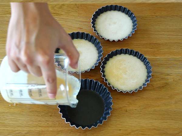 Bezlepkový mini čerešňový clafoutis - Príprava krok 2