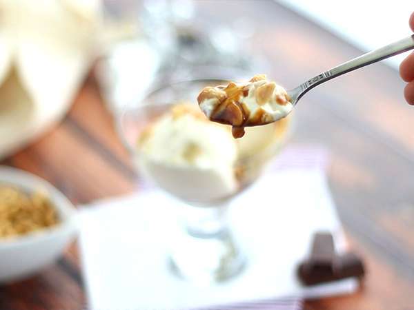 Sundae, sladká americká zmrzlina - Príprava krok 5
