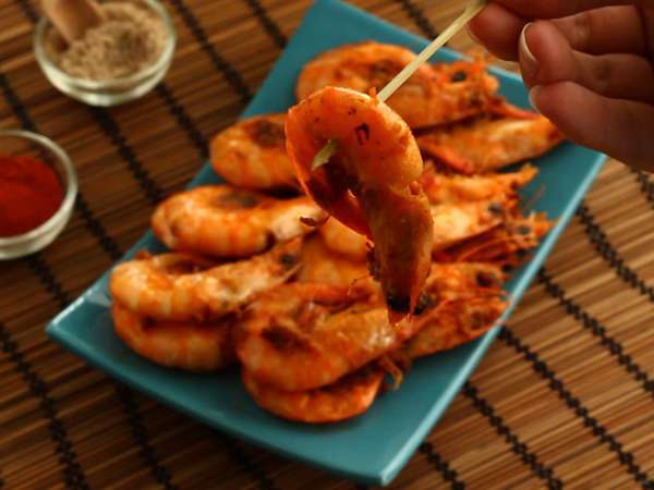 Krevety flambované vo whisky, podrobný recept - Príprava krok 5