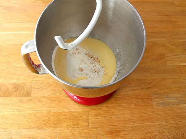 Croissanty s kondenzovaným mliekom - Príprava krok 1