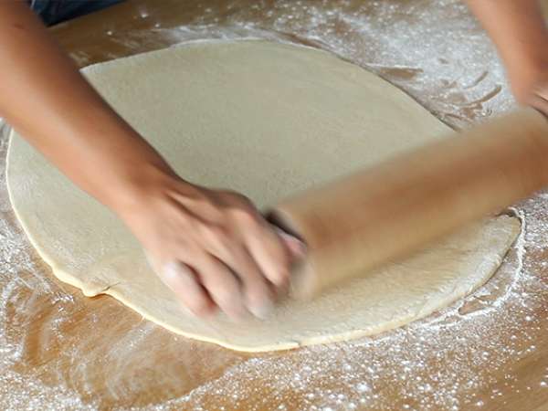 Croissanty s kondenzovaným mliekom - Príprava krok 3