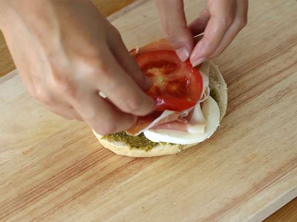 Taliansky bagel - Príprava krok 3