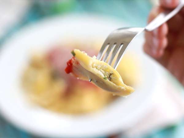 Ricotta ravioli, recept krok za krokom - Príprava krok 9