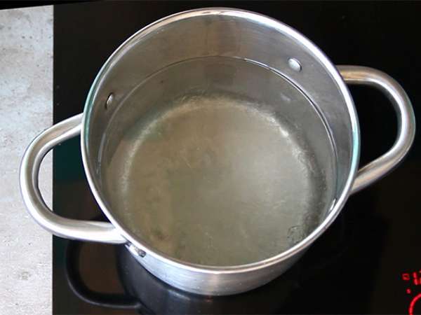 Domáci mätový sirup - Príprava krok 1