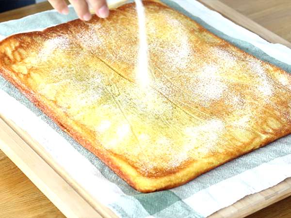 Portugalský pomarančový koláč - Torta de laranja - Príprava krok 5