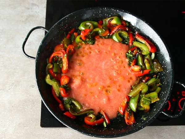 Paella s morskými plodmi - Príprava krok 6