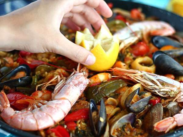 Paella s morskými plodmi - Príprava krok 11