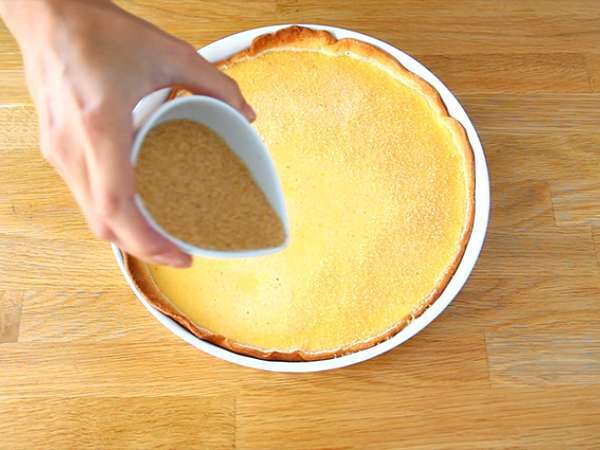 Koláč Crème brûlée, rafinovaný dezert krok za krokom - Príprava krok 5