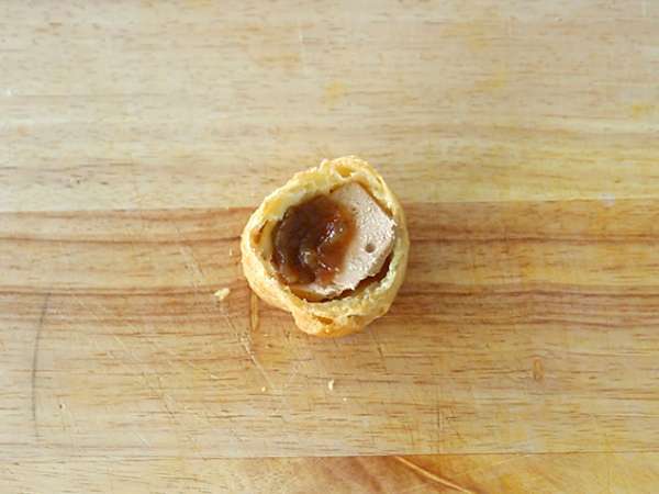 Pečivo Choux s foie gras a konfitovanou cibuľou - Príprava krok 6