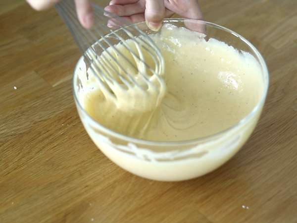 Koláč so zvyškom syra raclette - Príprava krok 3