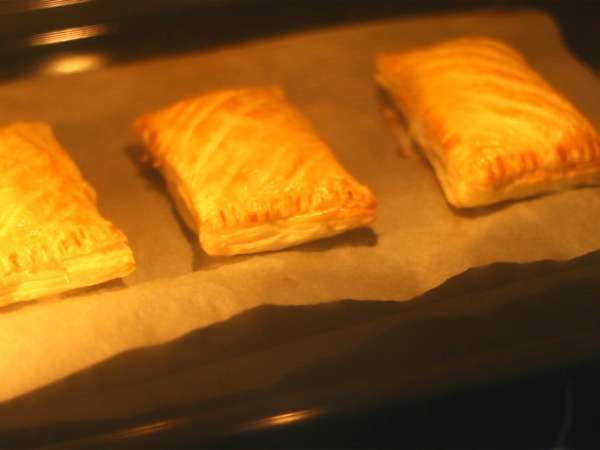 Šunka a syr Friands - Príprava krok 5