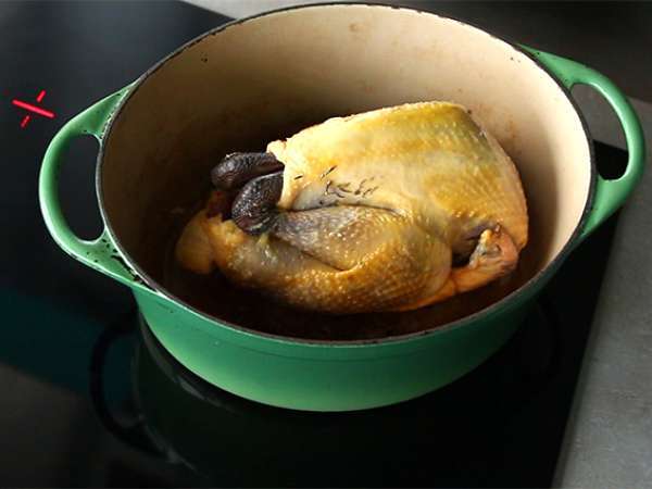 Koláč z perličiek s foie gras - Príprava krok 1