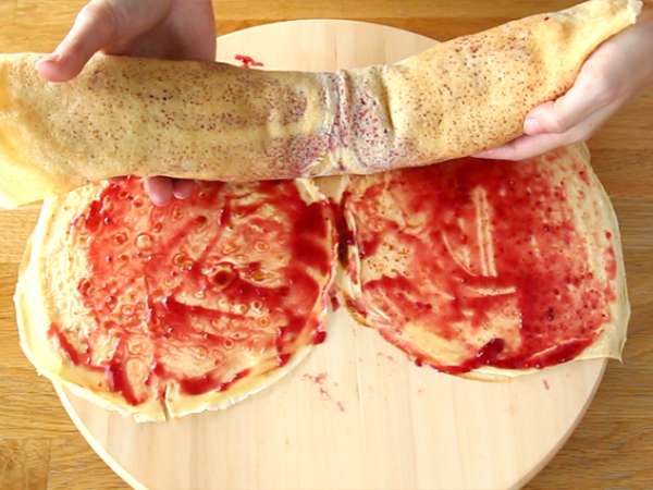 Biela čokoláda s malinami - Príprava krok 5