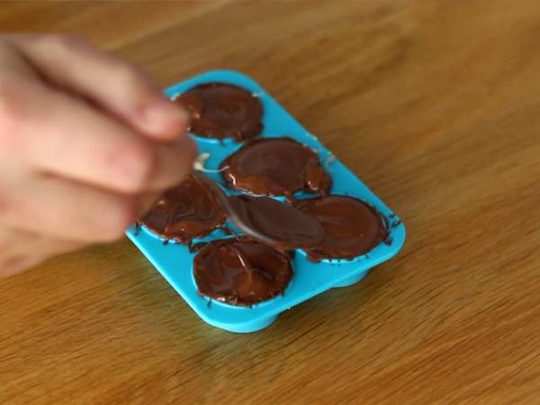 Kinder Schoko-Bons domáce čokolády - Príprava krok 4