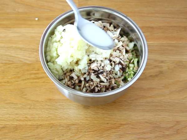 Banh Bao, malé parené žemle - Príprava krok 3