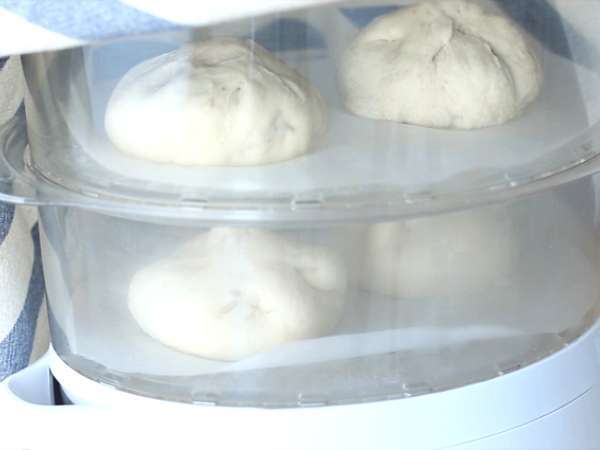 Banh Bao, malé parené žemle - Príprava krok 11