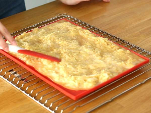 Zemiaková rolka so syrom Savoy Raclette a šunkou - Príprava krok 2