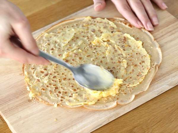 Crêpes Suzette, tradičný recept - Príprava krok 7