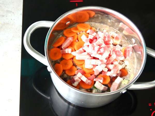 Šošovica na španielsky spôsob - Príprava krok 3