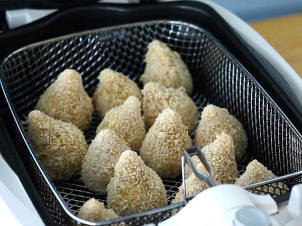 Coxinhas (brazílske kuracie krokety) - Príprava krok 9