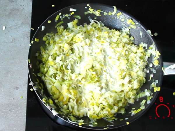Pórové fondue - Príprava krok 4