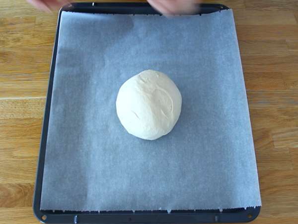 Focaccia, taliansky chlieb s rozmarínom - Príprava krok 2